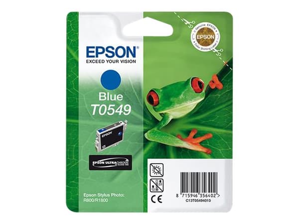 Epson Singlepack Blue T0549 Ultra Chrome Hi-Gloss