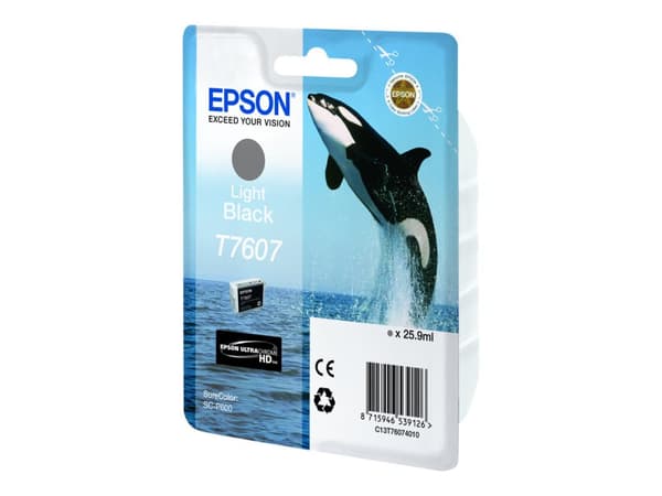Epson T7607 Lys svart