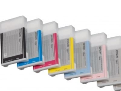Epson Stylus Pro 7800/9800 Ink Cartridge (220ml) Light Cyan, Väriainepohjainen muste