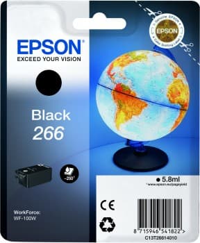Epson Globe Singlepack Black 266 ink cartridge