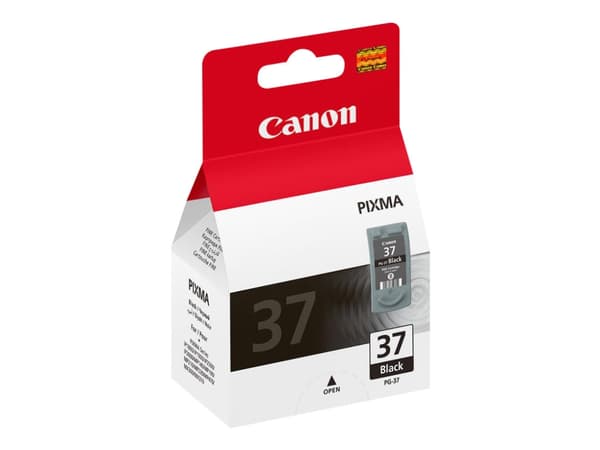 Canon PG-37 - Svart - original - blekkbeholder - for PIXMA iP1800, iP1900, iP2500, iP2600, MP140, MP190, MP210, MP220, MP470, MX300, MX310
