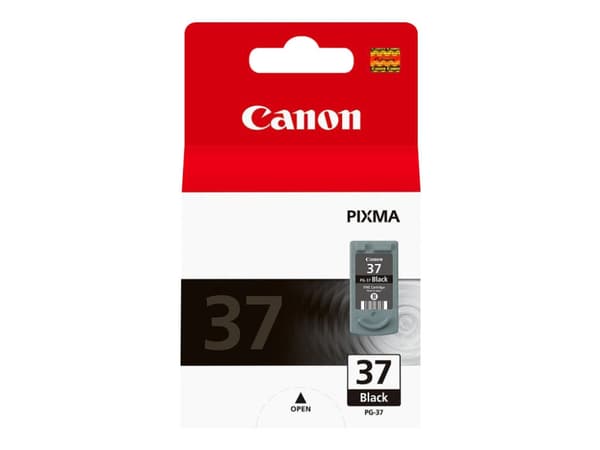 Canon PG-37 - Svart - original - blekkbeholder - for PIXMA iP1800, iP1900, iP2500, iP2600, MP140, MP190, MP210, MP220, MP470, MX300, MX310