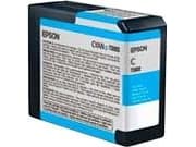 Epson T5802 - 80 ml - cyan - original - blekkpatron - for Stylus Pro 3800, Pro 3880