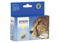 Epson T0714 - Gul - original - blekkpatron - for Stylus DX9400, SX115, SX210, SX215, SX218, SX415, SX515, SX610; Stylus Office BX310, BX610