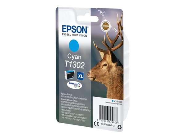Epson Stag Enpack cyan T1302 DURABrite Ultra-bläck