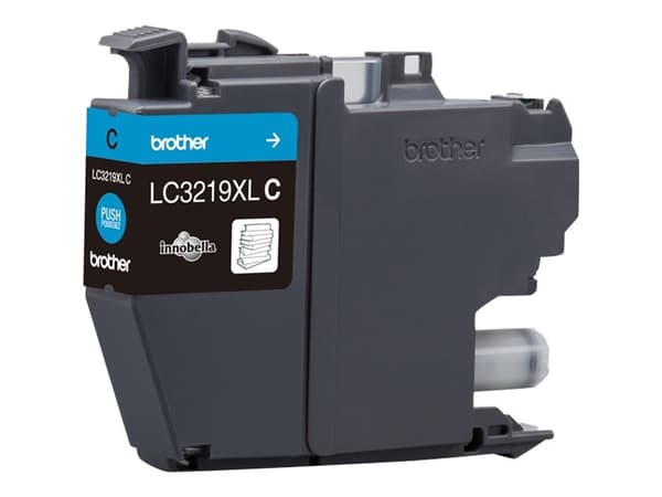 Brother LC3219XLC - XL - cyan - original - blister - blekkpatron - for INKvestment Business Smart Plus MFC-J5930; INKvestment Business Smart Pro MFC-