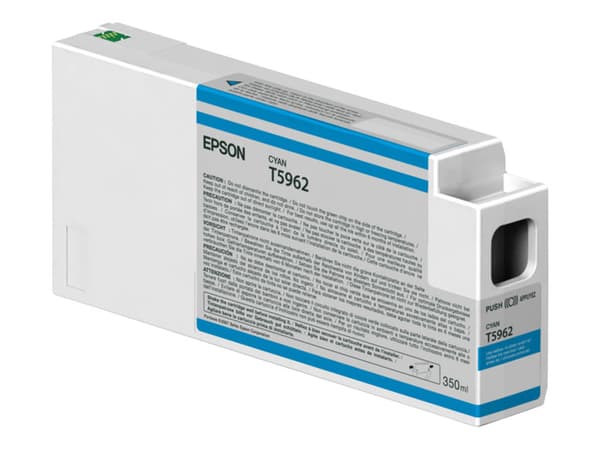 Epson T5962 - 350 ml - cyan - original - blekkpatron - for Stylus Pro 7700, Pro 7890, Pro 7900, Pro 9700, Pro 9890, Pro 9900, Pro WT7900