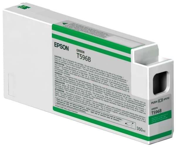 Epson T596B - 350 ml - grønn - original - blekkpatron - for Stylus Pro 7900, Pro 7900 AGFA, Pro 9900, Pro WT7900, Pro WT7900 Designer Edition