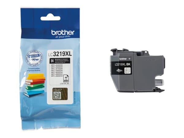 Brother LC3219XLBK - Svart - original - blekkpatron - for INKvestment Business Smart Plus MFC-J5930; INKvestment Business Smart Pro MFC-J6935