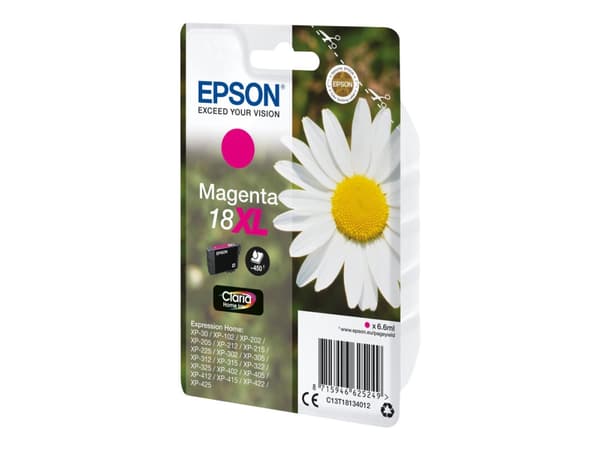 Epson Daisy Singlepack Magenta 18XL Claria Home Ink