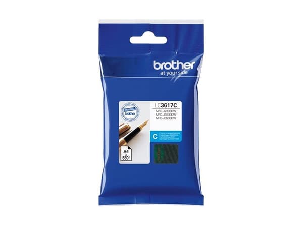 Brother LC3617C - Cyan - original - blekkpatron - for Brother MFC-J2330DW, MFC-J3530DW, MFC-J3930DW