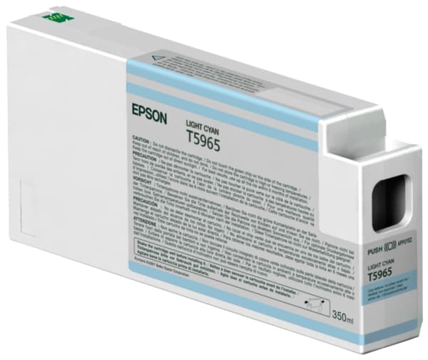 Epson T5965 - 350 ml - ljus cyan - original - bläckpatron - för Stylus Pro 7890, Pro 7900, Pro 9890, Pro 9900, Pro WT7900