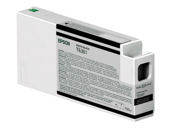 Epson Yksittäispakkaus, valokuvamusta T636100 UltraChrome HDR 700 ml
