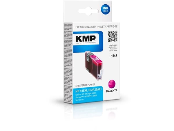 KMP H149 - 15 ml - Høy ytelse - magenta - kompatibel - blekkpatron (alternativ for: HP 935XL) - for HP Officejet 6812, 6815, 6820; Officejet Pro 6230