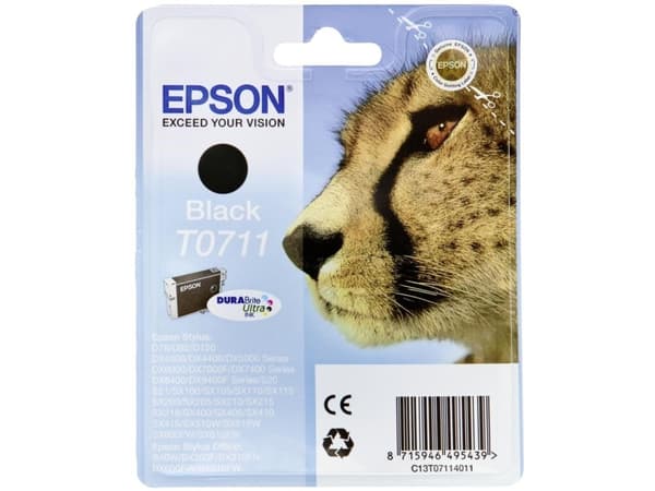 Epson Enpack svart T0711 DURABrite Ultra-bläck