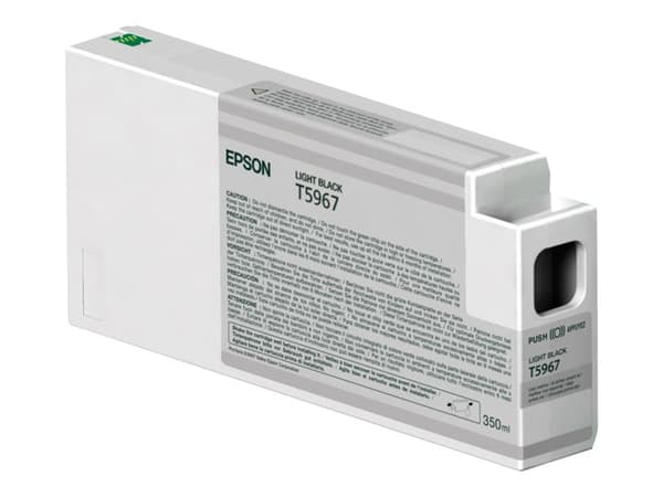 Epson Yksittäispakkaus, vaalea musta T596700 UltraChrome HDR 350 ml, Väriainepohjainen muste, 350 ml, 1 kpl