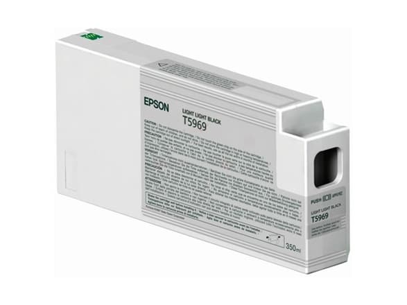 Epson T5969 - 350 ml - light light black - original - bläckpatron - för Stylus Pro 7890, Pro 7900, Pro 9890, Pro 9900, Pro WT7900