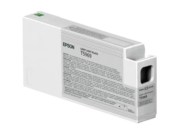 Epson T5969 - 350 ml - light light black - original - bläckpatron - för Stylus Pro 7890, Pro 7900, Pro 9890, Pro 9900, Pro WT7900
