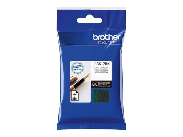 Brother LC3617BK blekkpatron 1 stykker Original Sort