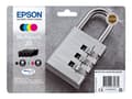 Miniatyrbilde 3 av 5: Epson 35 Multipack - 4-pack - svart, gul, cyan, magenta - original - blister - blekkpatron - for WorkForce Pro WF-4720, WF-4720DWF, WF-4725DWF, WF-47