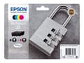 Miniatyrbilde 2 av 5: Epson 35 Multipack - 4-pack - svart, gul, cyan, magenta - original - blister - blekkpatron - for WorkForce Pro WF-4720, WF-4720DWF, WF-4725DWF, WF-47