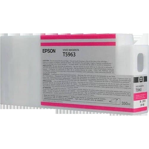 Epson T5963 - 350 ml - intensiv magenta - original - bläckpatron - för Stylus Pro 7700, Pro 7890, Pro 7900, Pro 9700, Pro 9890, Pro 9900, Pro WT7900