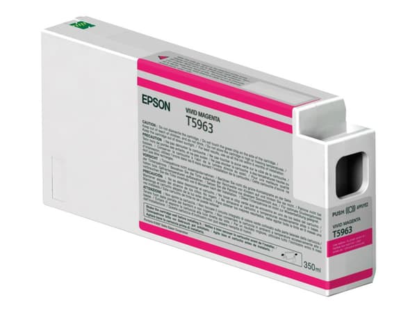 Epson T5963 - 350 ml - intensiv magenta - original - bläckpatron - för Stylus Pro 7700, Pro 7890, Pro 7900, Pro 9700, Pro 9890, Pro 9900, Pro WT7900