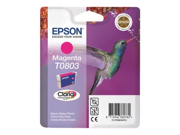 Epson-blekk T0803 (C13T080340) magenta