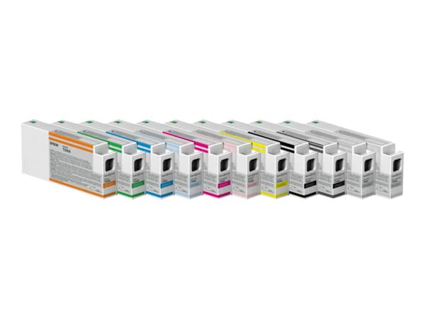 Epson T596A - 350 ml - oransje - original - blekkpatron - for Stylus Pro 7900, Pro 7900 AGFA, Pro 9900, Pro WT7900, Pro WT7900 Designer Edition