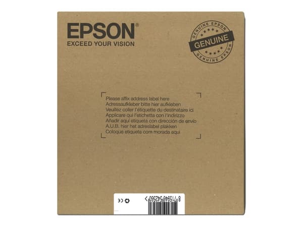 Epson T1806 Easy Mail Packaging - 4-pack - 15.1 ml - svart, gul, cyan, magenta - original - box - bläckpatron - för Expression Home XP-212, 215, 225,