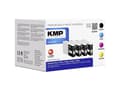Miniatyrbild 3 av 5: KMP MULTIPACK E220VX - 4-pack - Lång livslängd - svart, gul, cyan, magenta - kompatibel - bläckpatron (alternativ för: Epson 79XL) - för Epson WorkFo