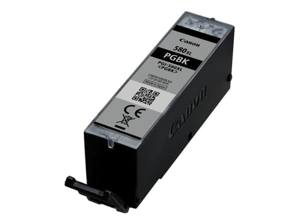 Canon PGI-580PGBK XL - 18.5 ml - XL-størrelse - svart - original - blekkbeholder - for PIXMA TS6251, TS6350, TS6351, TS705, TS8252, TS8350, TS8351, T
