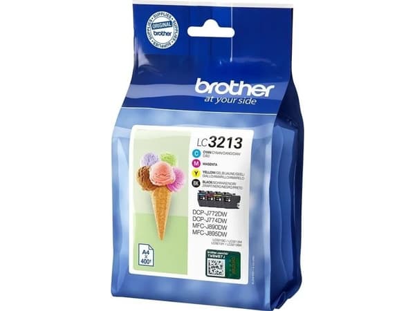 Brother LC3213BK - Svart - original - blekkpatron - for Brother DCP-J572, DCP-J772, DCP-J774, MFC-J890, MFC-J895