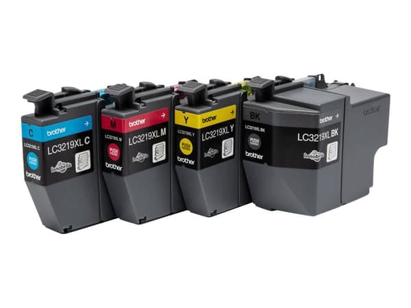 Brother LC3219XLVAL, 3000 sivua, 1500 sivua, Musta, Syaani, Magenta, Keltainen, 4 kpl