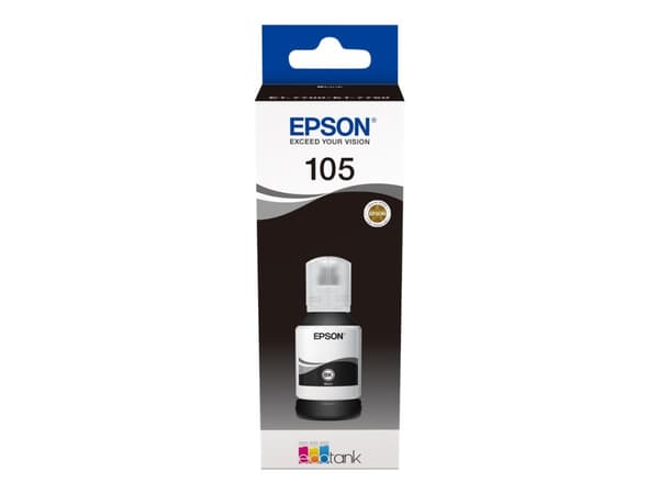 Epson 105 EcoTank Pigment Black ink bottle