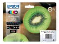 Miniatyrbilde 3 av 5: Epson Multipack 202 - 5-pack - svart, gul, cyan, magenta, fotosort - original - blister - blekkpatron - for Expression Premium XP-6000, XP-6005, XP-6