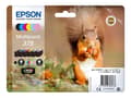 Pikkukuva 2 / 5: Epson Squirrel Multipack 6-colours 378 Claria Photo HD Ink, Perusvärintuotto, 5,5 ml, 4,1 ml, 1 kpl, Monipakkaus