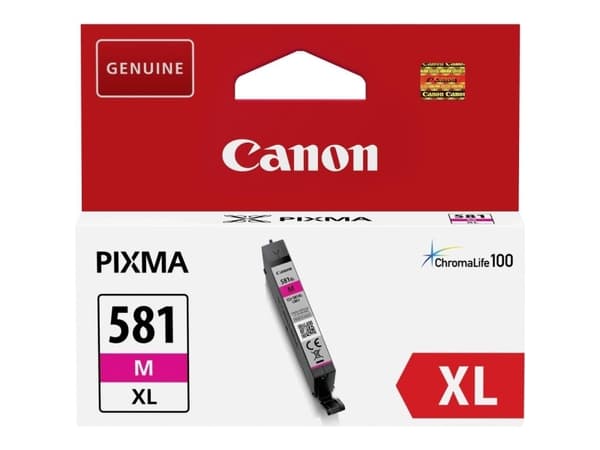 Canon CLI-581M XL - 8.3 ml - XL-storlek - magenta - original - bläcktank - för PIXMA TS6251, TS6350, TS6351, TS705, TS8252, TS8350, TS8351, TS8352, T