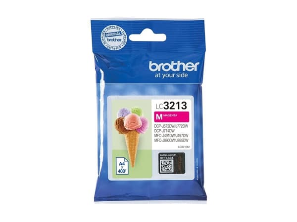 Brother LC3213M - Høykapasitets - magenta - original - blekkpatron - for Brother DCP-J772DW, DCP-J774DW, MFC-J890DN, MFC-J890DW, MFC-J890DWN, MFC-J89