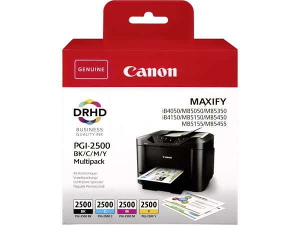 Canon 9290B004 blekkpatron Original Sort, Cyan, Fiolblå, Gult