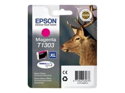 Epson Stag Singlepack Magenta T1303 DURABrite Ultra Ink
