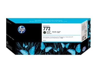 HP 772 - 300 ml - mattsvart - original - DesignJet - bläckpatron - för DesignJet HD Pro MFP, Z5200, Z5200 PostScript, Z5400 PostScript ePrinter