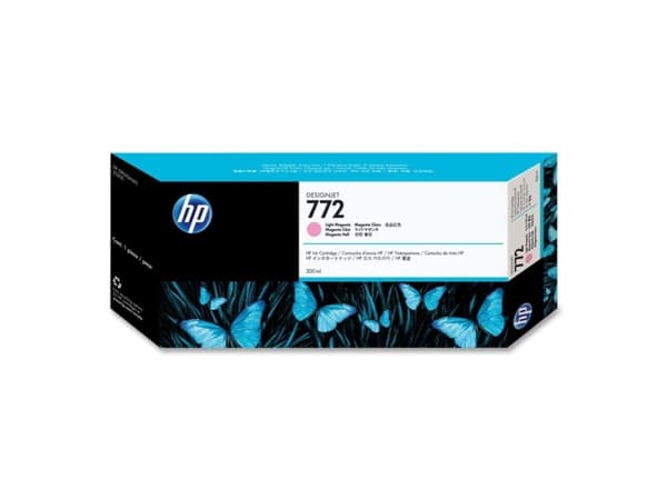 HP 772 - 300 ml - ljus magenta - original - DesignJet - bläckpatron - för DesignJet HD Pro MFP, Z5200, Z5200 PostScript, Z5400 PostScript ePrinter