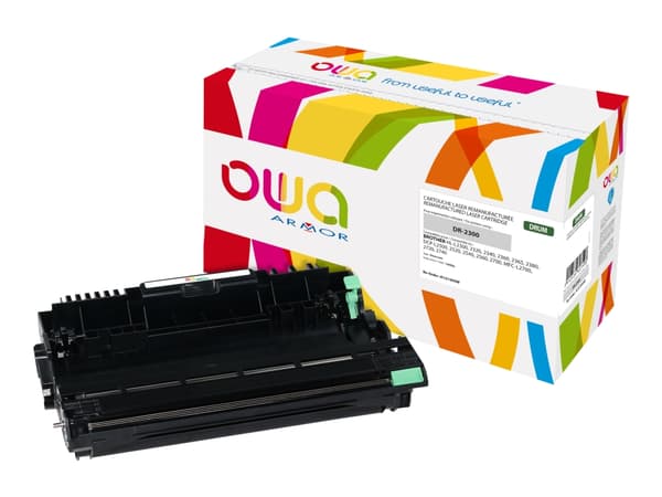 OWA - Svart - kompatibel - trommelsett (alternativ for: Brother DR2300) - for Brother DCP-L2500, L2520, L2560, HL-L2300, L2340, L2360, L2365, MFC-L27