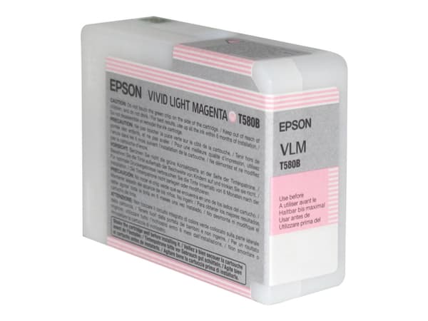 Epson Singlepack Vivid Light Magenta T580B00