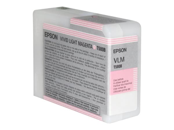 Epson Singlepack Vivid Light Magenta T580B00
