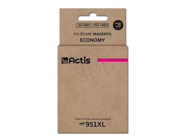 Actis KH-951MR, Standard utskriftsproduksjon, Fargestoffbasert blekk, 25 ml, 1 stykker, Enkeltpakke