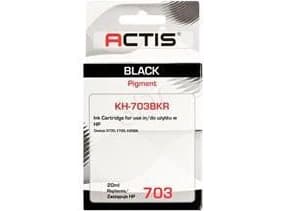 Actis KH-703BKR, Perusvärintuotto, Väriainepohjainen muste, 15 ml, 1 kpl, Kertapakkaus