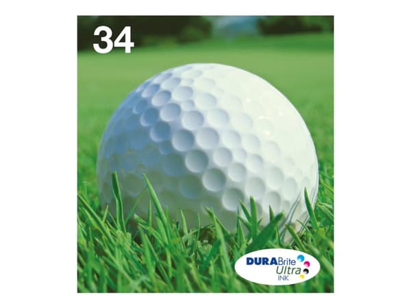 Epson Golf ball Multipack 4-clr 34 DURABrite Ultra Ink EasyMail