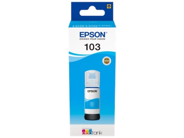 Epson 103 blekkpatron 1 stykker Original Blå